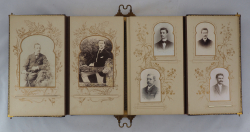 Album 24. Victorian double photograph album