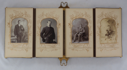 Album 24. Victorian double photograph album