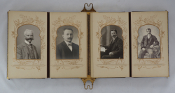 Album 24. Victorian double photograph album