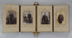 Album 24. Victorian double photograph album