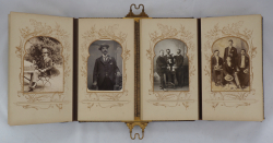 Album 24. Victorian double photograph album