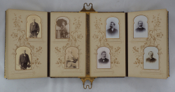 Album 24. Victorian double photograph album