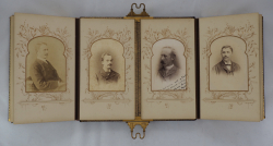 Album 24. Victorian double photograph album