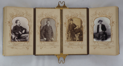 Album 24. Victorian double photograph album