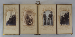 Album 24. Victorian double photograph album